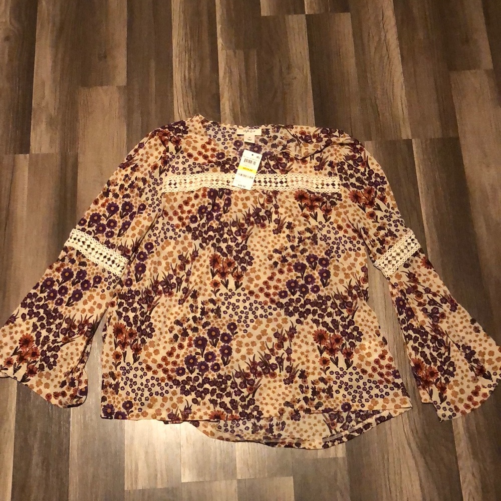 NWT Style & Co floral top